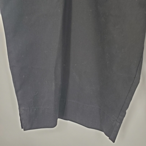 Karen Scott Sport Womens Black Drawstring Woven Capris 2X Pants - Picture 7 of 9